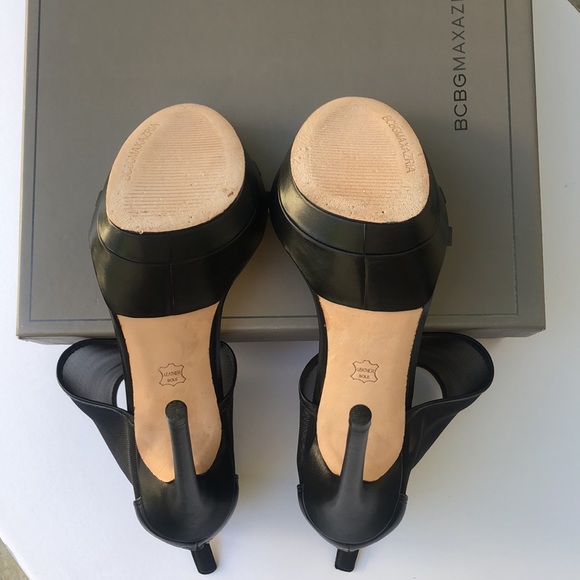 BCBG MaxAzria  Black Platform Sandals - Picture 7 of 10